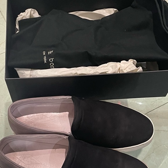 Rag & bone for men Kent slip on black/gray size 44/11 - Picture 5 of 10